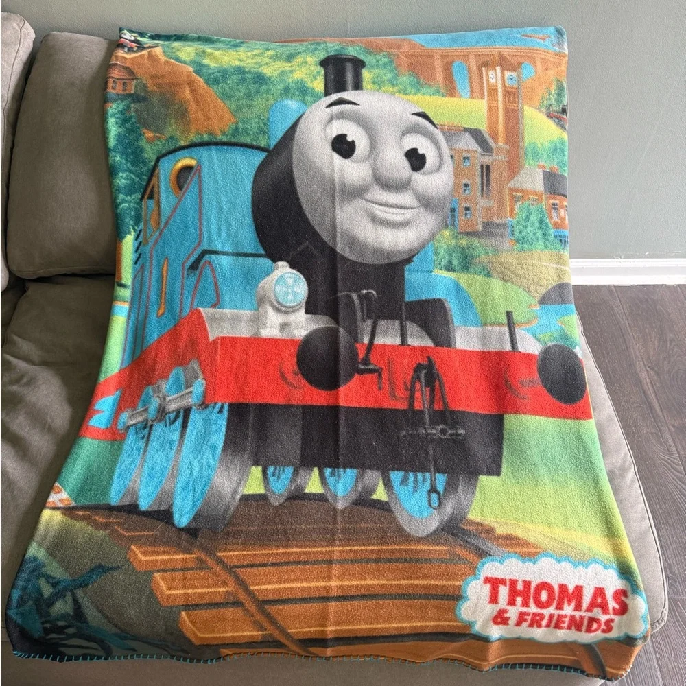 🚂 Thomas & Friends Fleece Blanket | Kids Character Throw | Jerry Fabrics - Picture 4 of 13